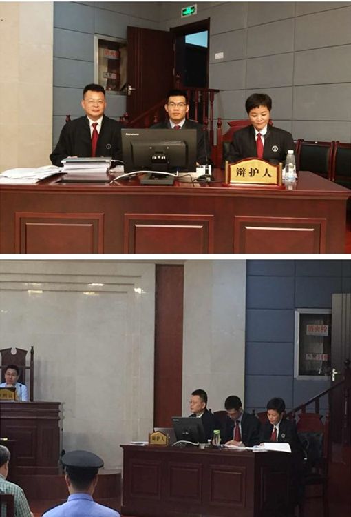 王亚林出庭为一特别重大案件辩护