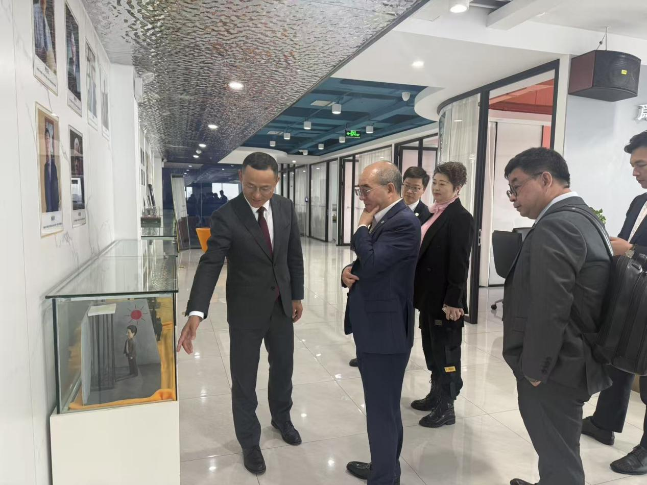 杭州市律协副会长王建军一行赴我所参观学习交流
